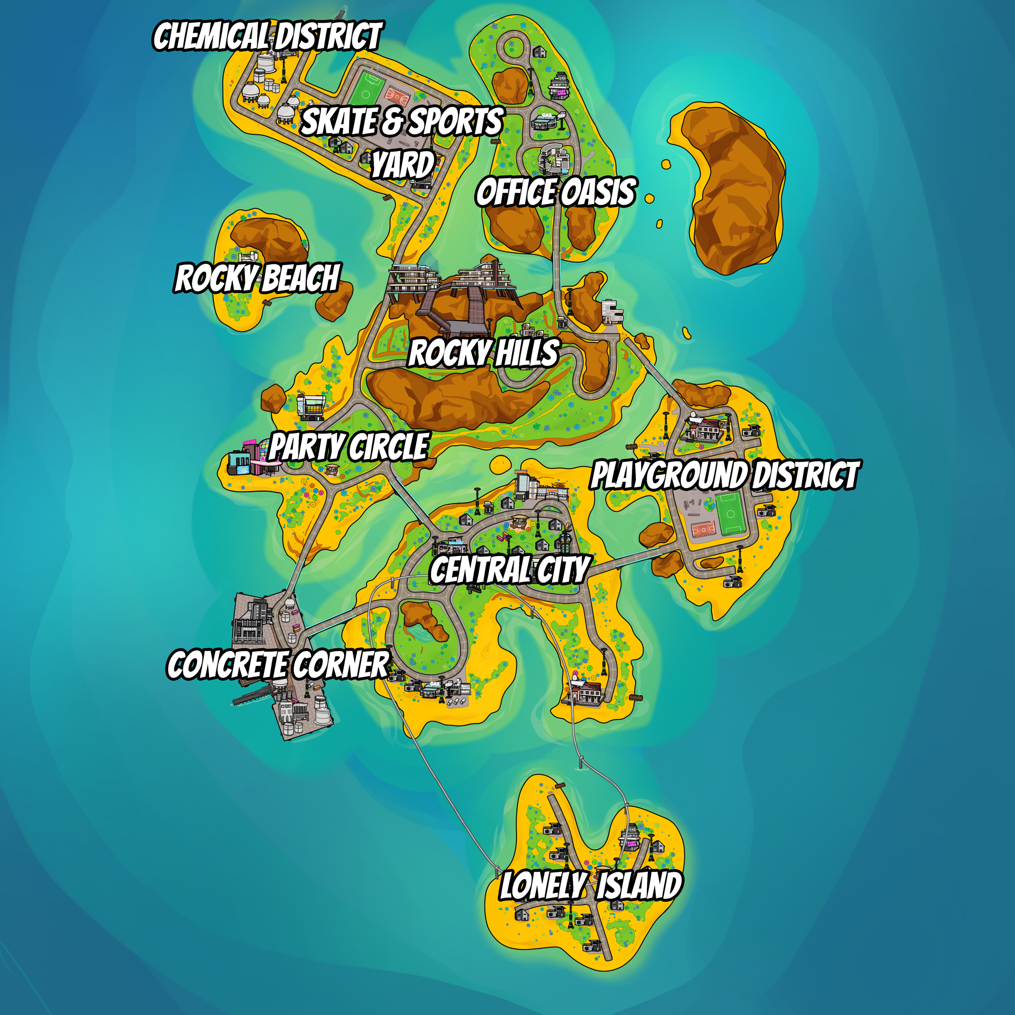 Island map